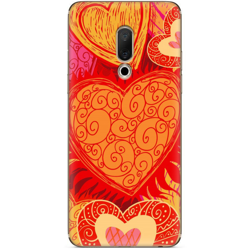 Чехол Uprint Meizu 15 Plus Warm Hearts