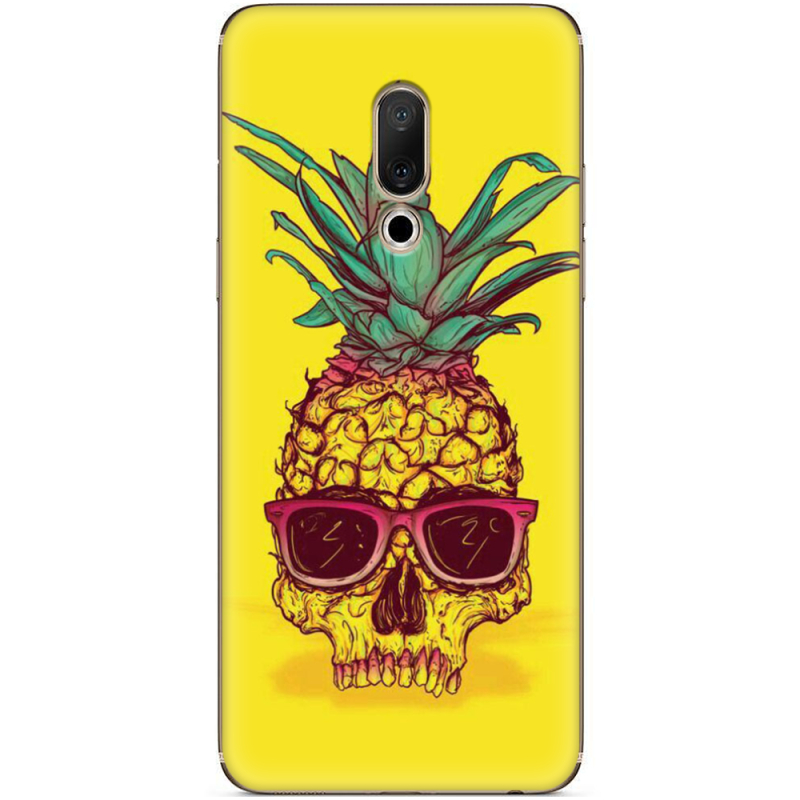 Чехол Uprint Meizu 15 Plus Pineapple Skull