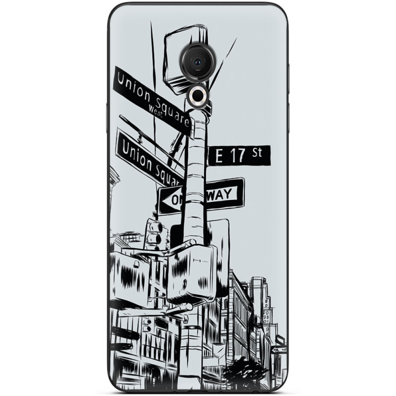 Чехол Uprint Meizu M15 (15 Lite) 17 Street