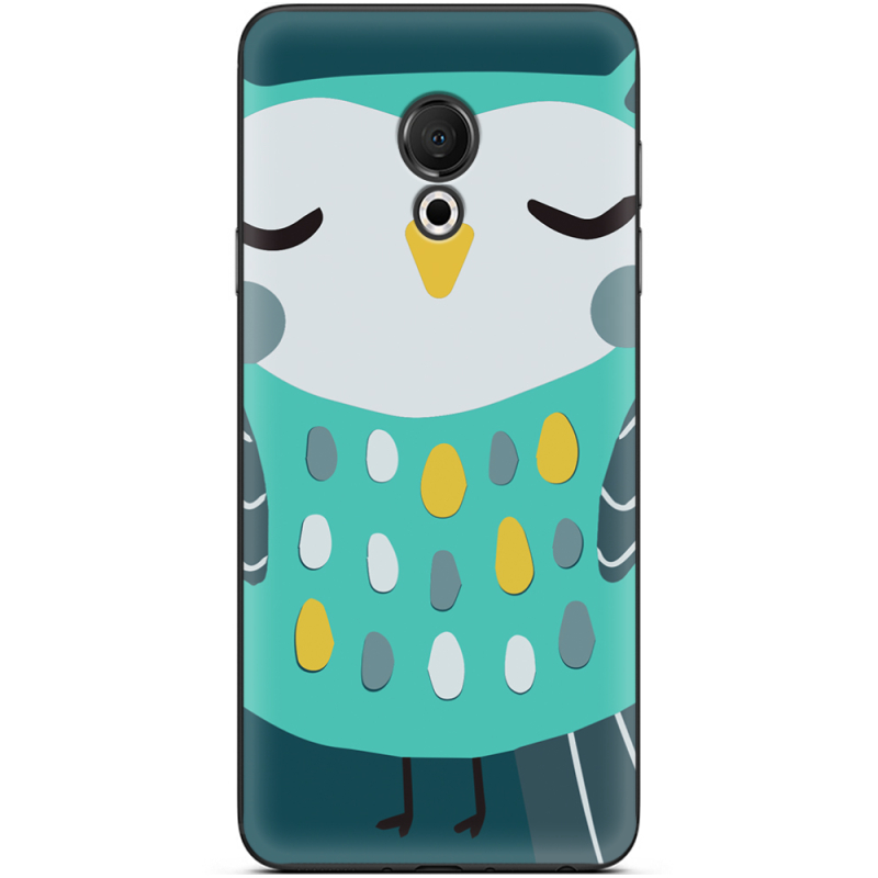 Чехол Uprint Meizu M15 (15 Lite) Green Owl
