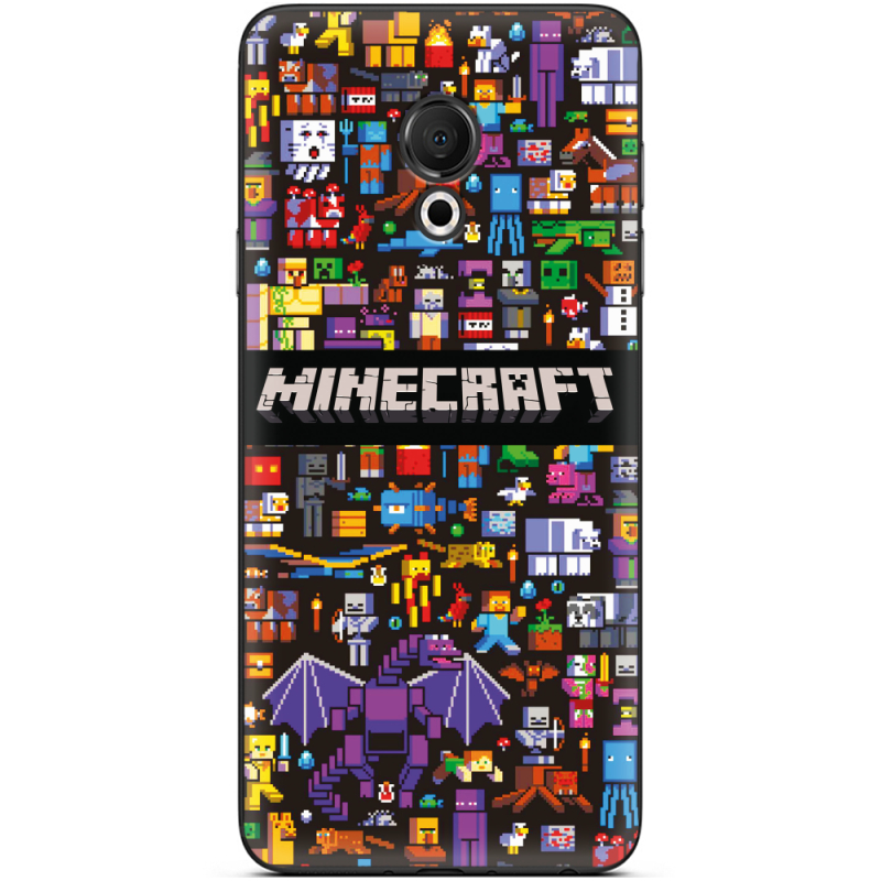 Чехол Uprint Meizu M15 (15 Lite) Minecraft Mobbery