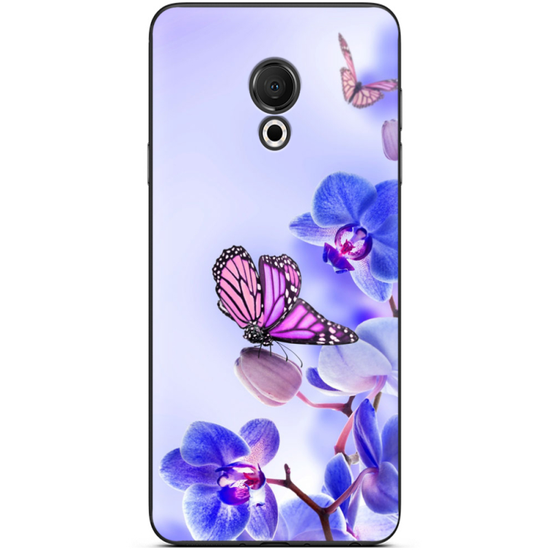 Чехол Uprint Meizu M15 (15 Lite) Orchids and Butterflies