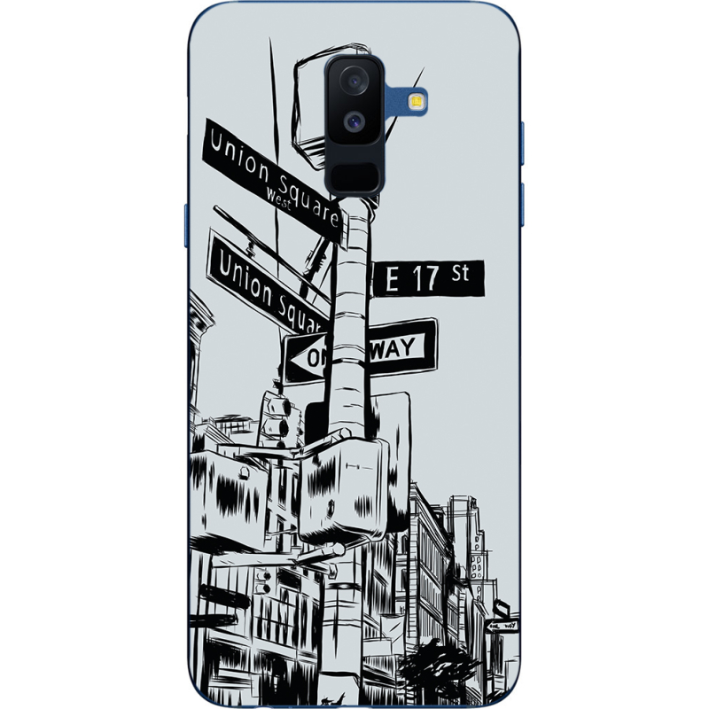 Чехол Uprint Samsung A605 Galaxy A6 Plus 2018 17 Street