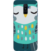 Чехол Uprint Samsung A605 Galaxy A6 Plus 2018 Green Owl