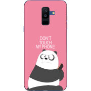 Чехол Uprint Samsung A605 Galaxy A6 Plus 2018 Dont Touch My Phone Panda