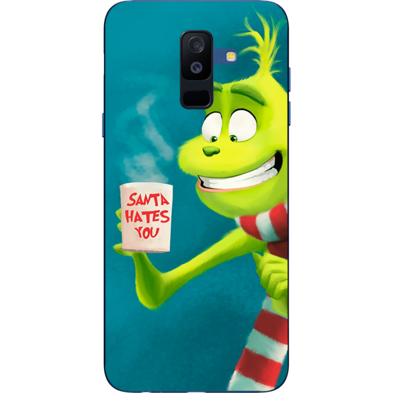 Чехол Uprint Samsung A605 Galaxy A6 Plus 2018 Santa Hates You