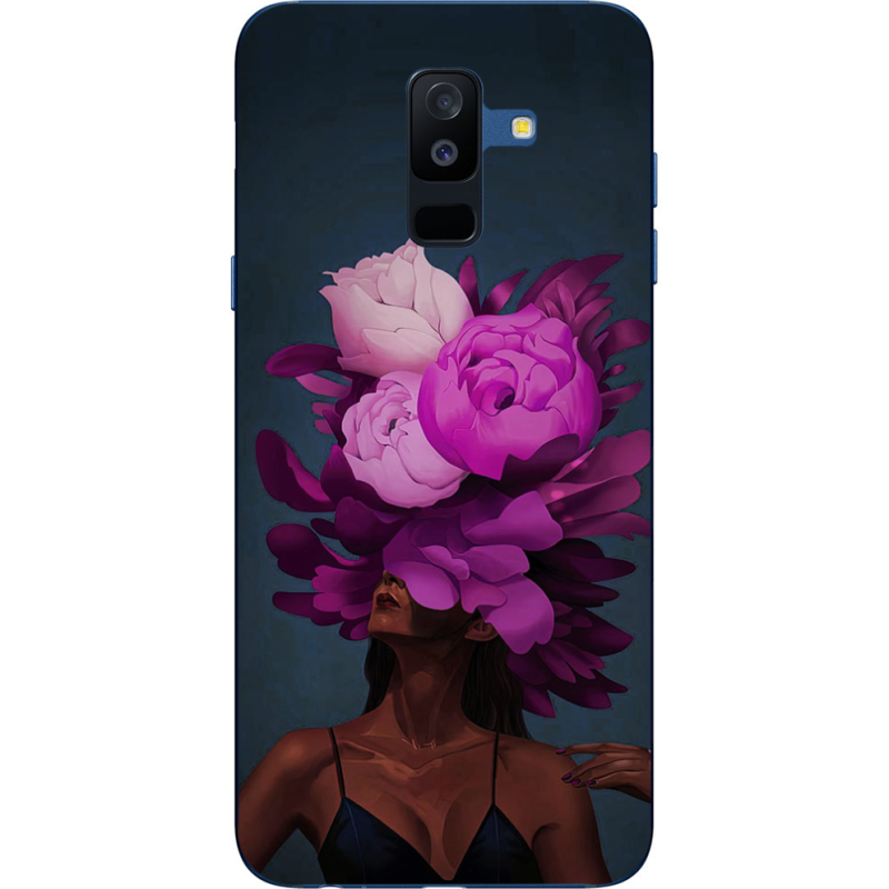 Чехол Uprint Samsung A605 Galaxy A6 Plus 2018 Exquisite Purple Flowers