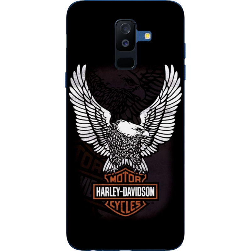 Чехол Uprint Samsung A605 Galaxy A6 Plus 2018 Harley Davidson and eagle