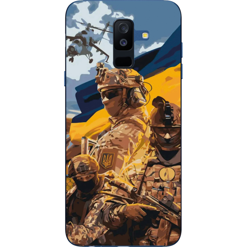 Чехол Uprint Samsung A605 Galaxy A6 Plus 2018 Воїни ЗСУ