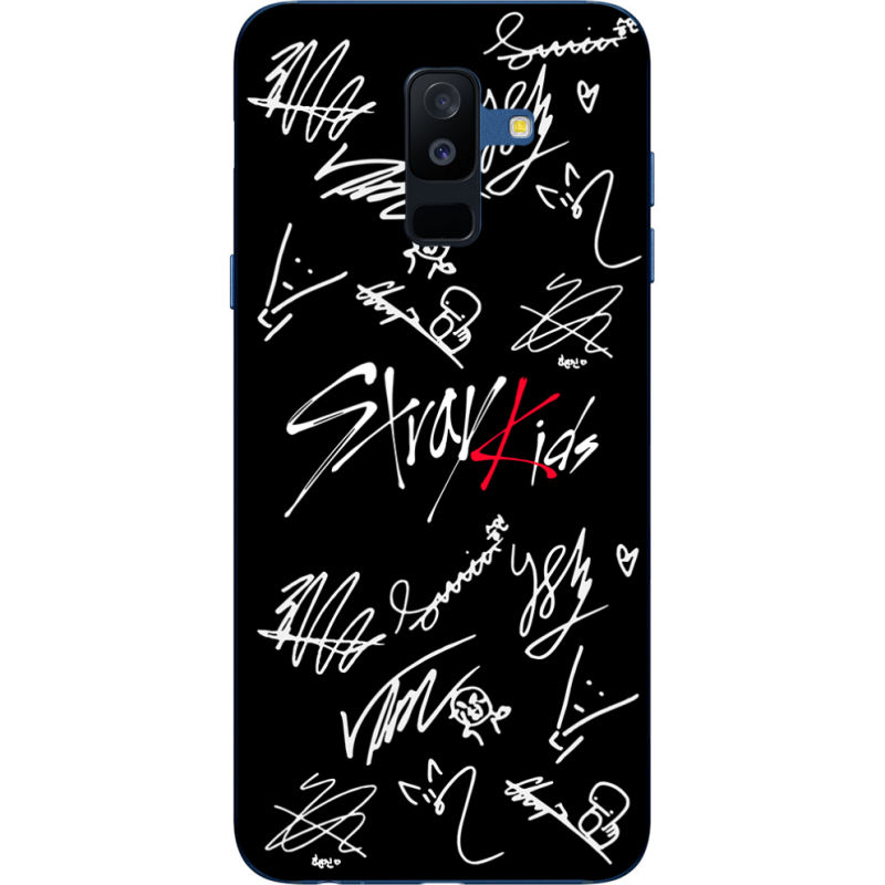 Чехол Uprint Samsung A605 Galaxy A6 Plus 2018 Stray Kids автограф