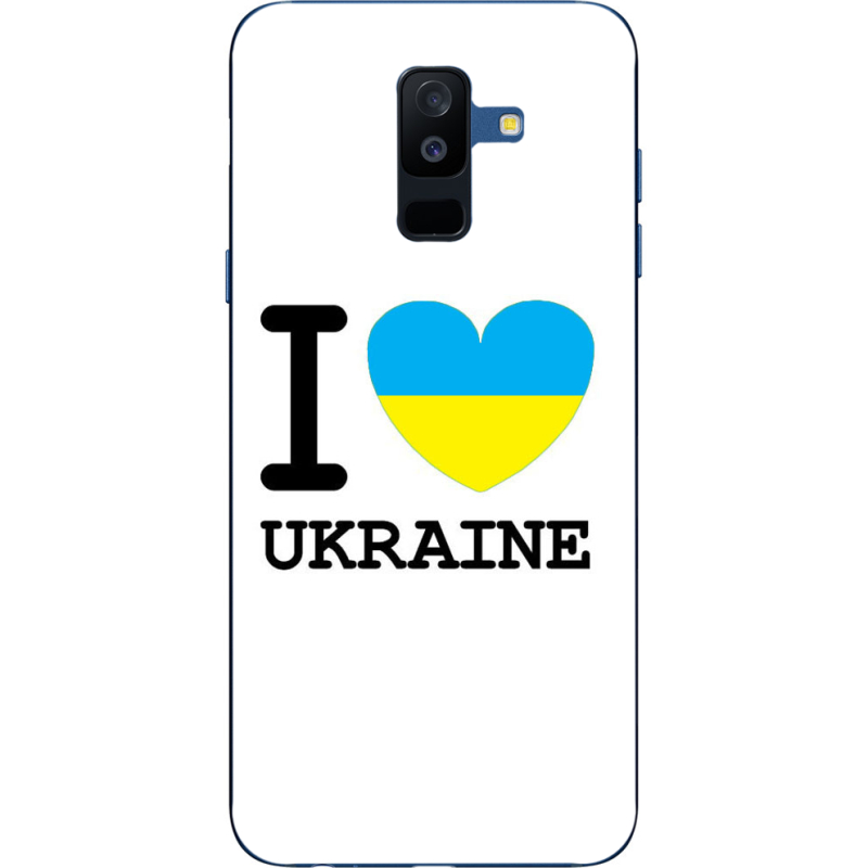 Чехол Uprint Samsung A605 Galaxy A6 Plus 2018 I love Ukraine