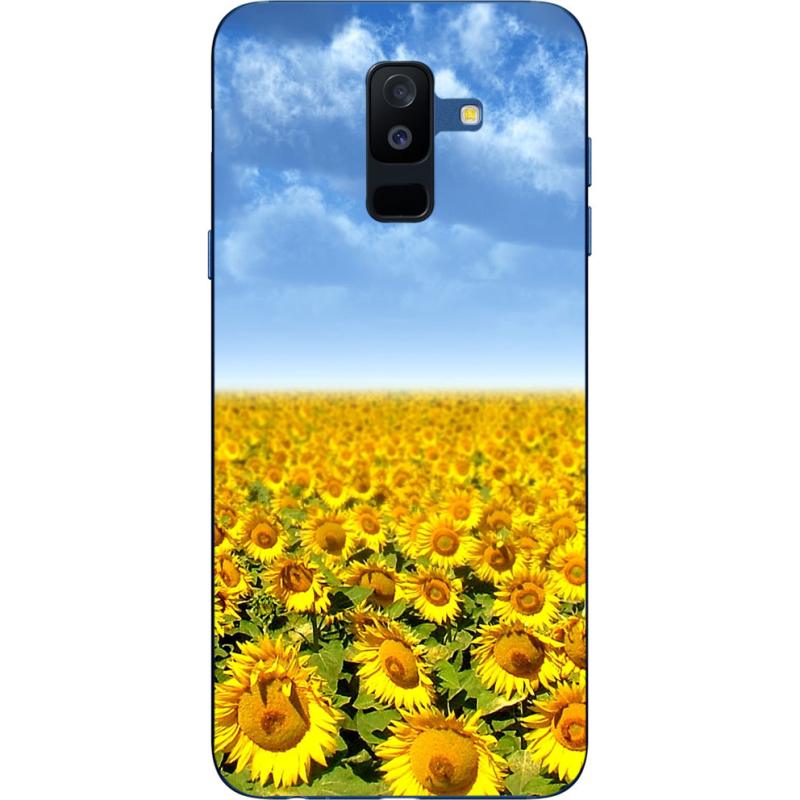Чехол Uprint Samsung A605 Galaxy A6 Plus 2018 Подсолнухи