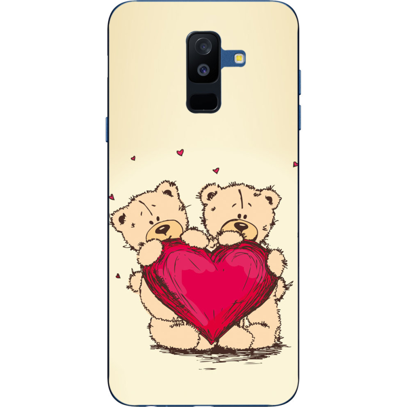 Чехол Uprint Samsung A605 Galaxy A6 Plus 2018 Teddy Bear Love