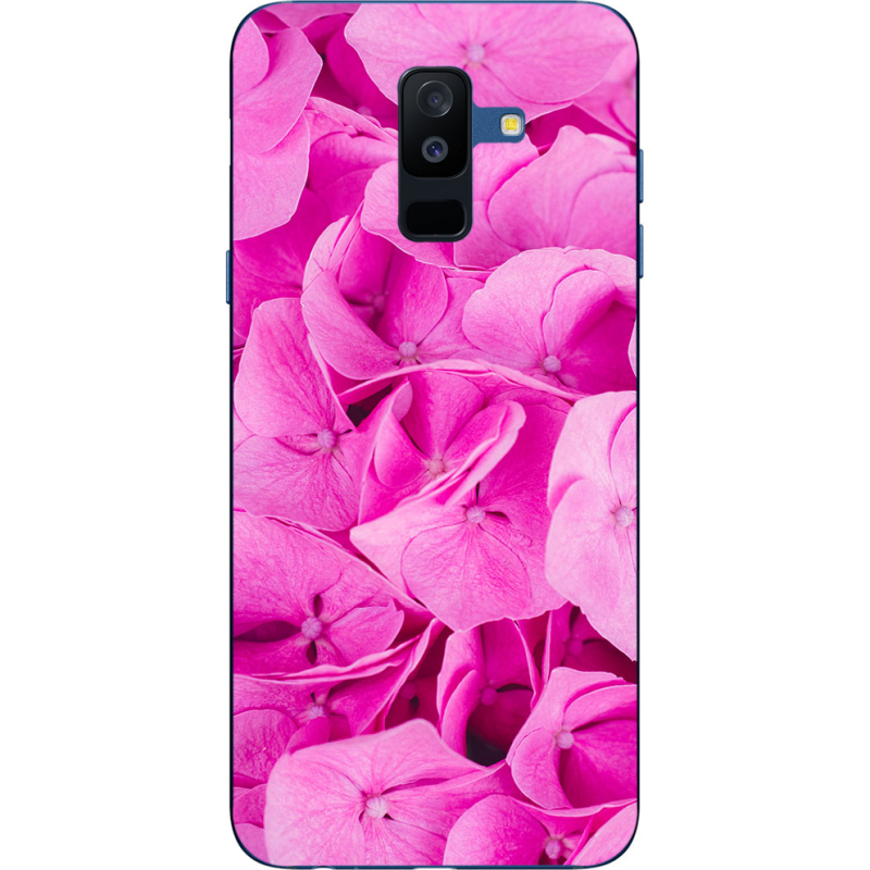 Чехол Uprint Samsung A605 Galaxy A6 Plus 2018 Pink Flowers
