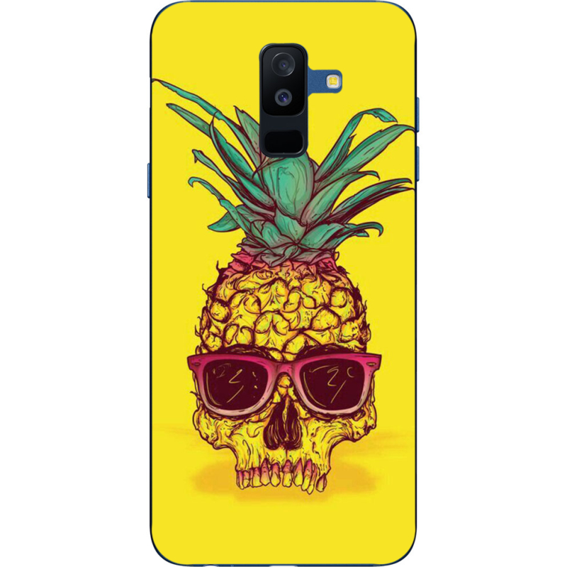Чехол Uprint Samsung A605 Galaxy A6 Plus 2018 Pineapple Skull
