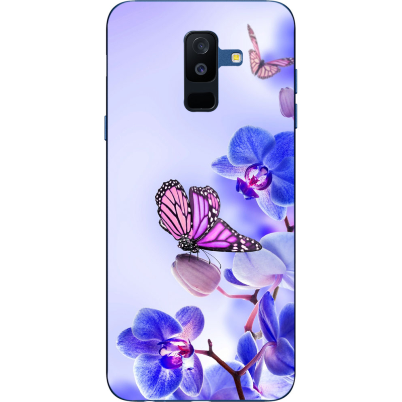 Чехол Uprint Samsung A605 Galaxy A6 Plus 2018 Orchids and Butterflies
