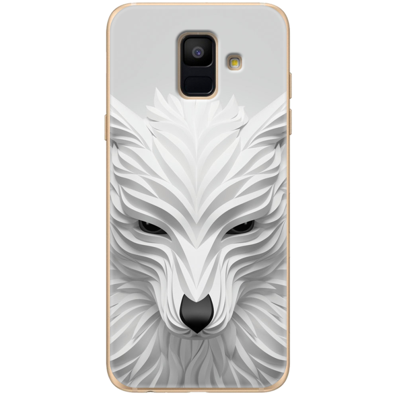 Чехол Uprint Samsung A600 Galaxy A6 2018 White Wolf