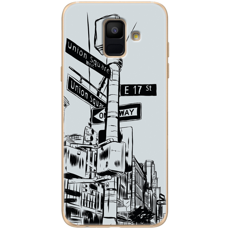 Чехол Uprint Samsung A600 Galaxy A6 2018 17 Street