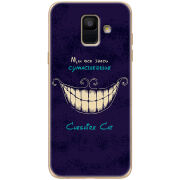 Чехол Uprint Samsung A600 Galaxy A6 2018 Cheshire Cat