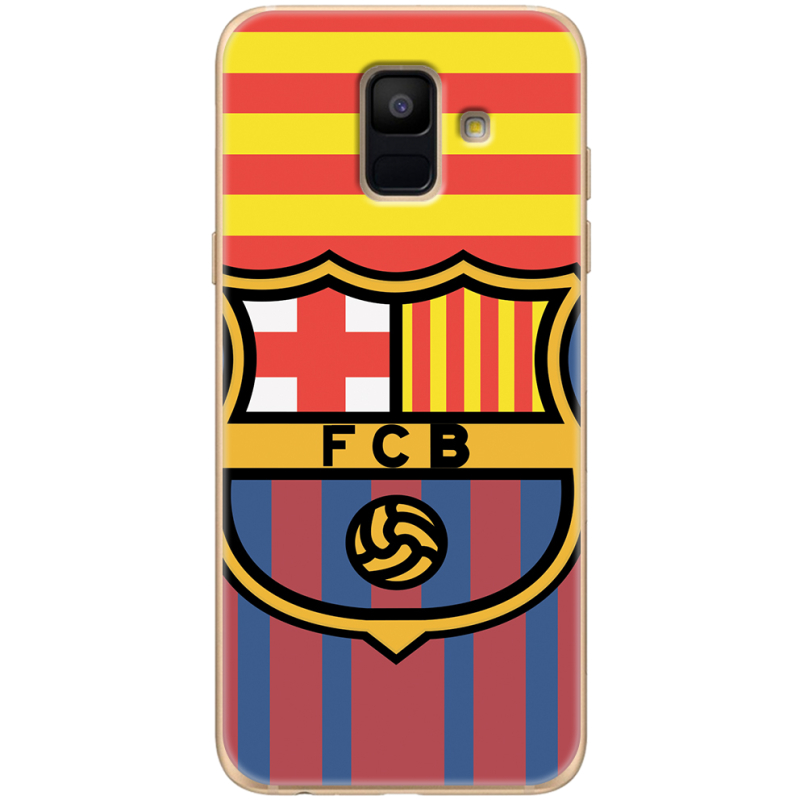 Чехол Uprint Samsung A600 Galaxy A6 2018 FC Barsa
