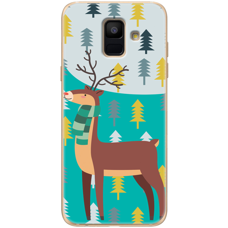 Чехол Uprint Samsung A600 Galaxy A6 2018 Foresty Deer