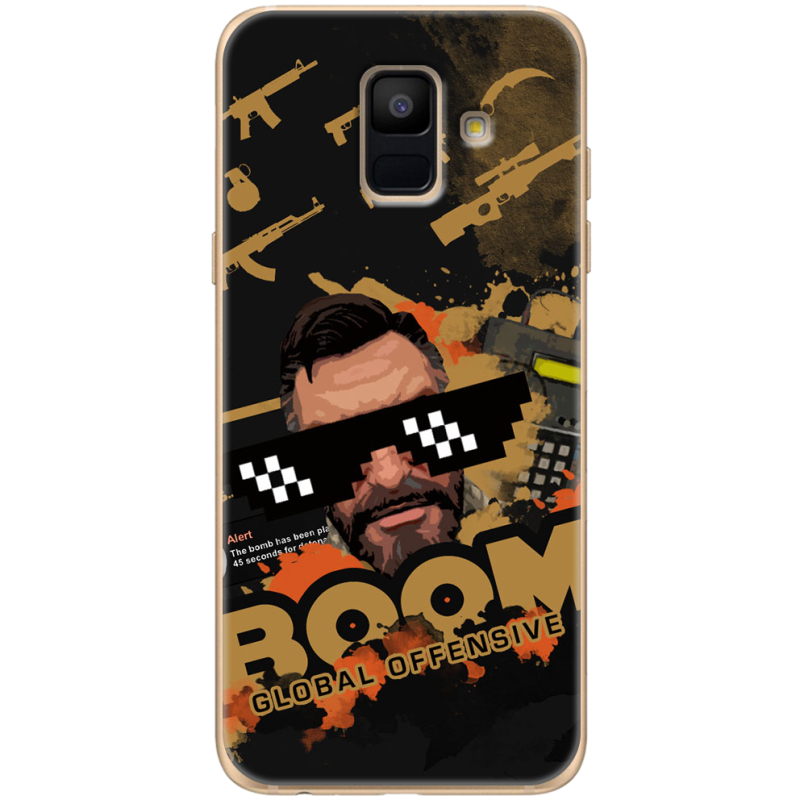 Чехол Uprint Samsung A600 Galaxy A6 2018 CS:Go C4