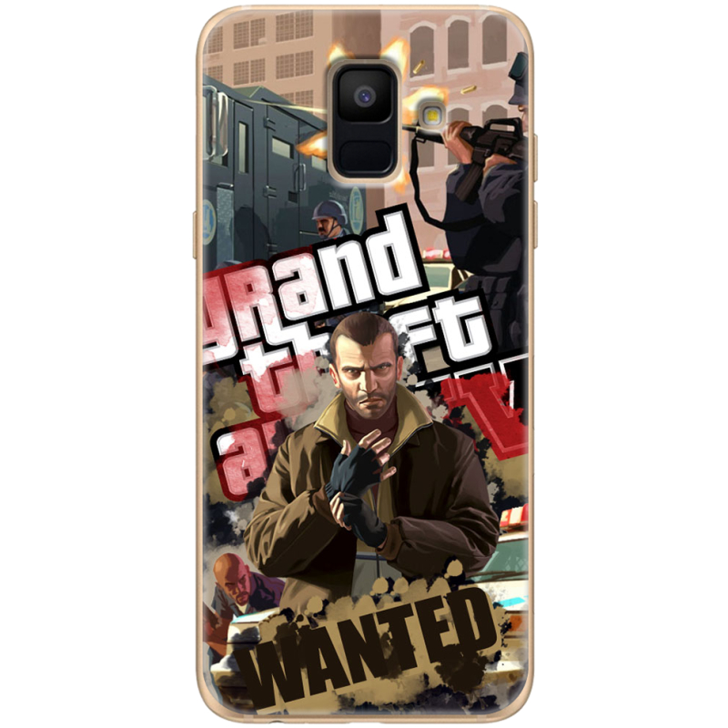 Чехол Uprint Samsung A600 Galaxy A6 2018 GTA 4