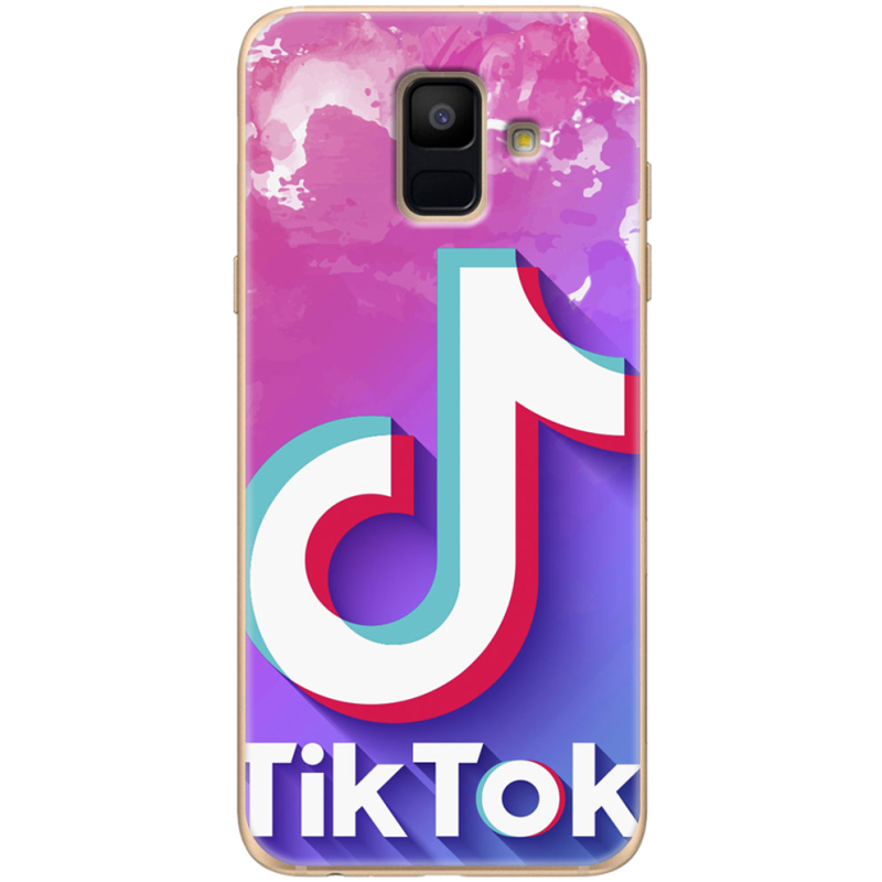 Чехол Uprint Samsung A600 Galaxy A6 2018 TikTok