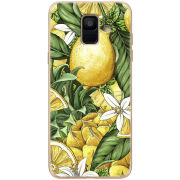 Чехол Uprint Samsung A600 Galaxy A6 2018 Lemon Pattern