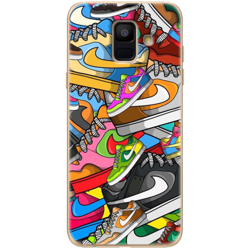 Чехол Uprint Samsung A600 Galaxy A6 2018 Sneakers