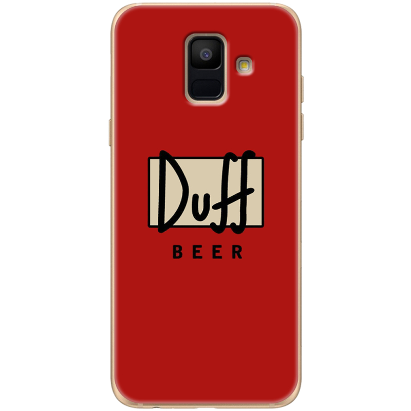 Чехол Uprint Samsung A600 Galaxy A6 2018 Duff beer