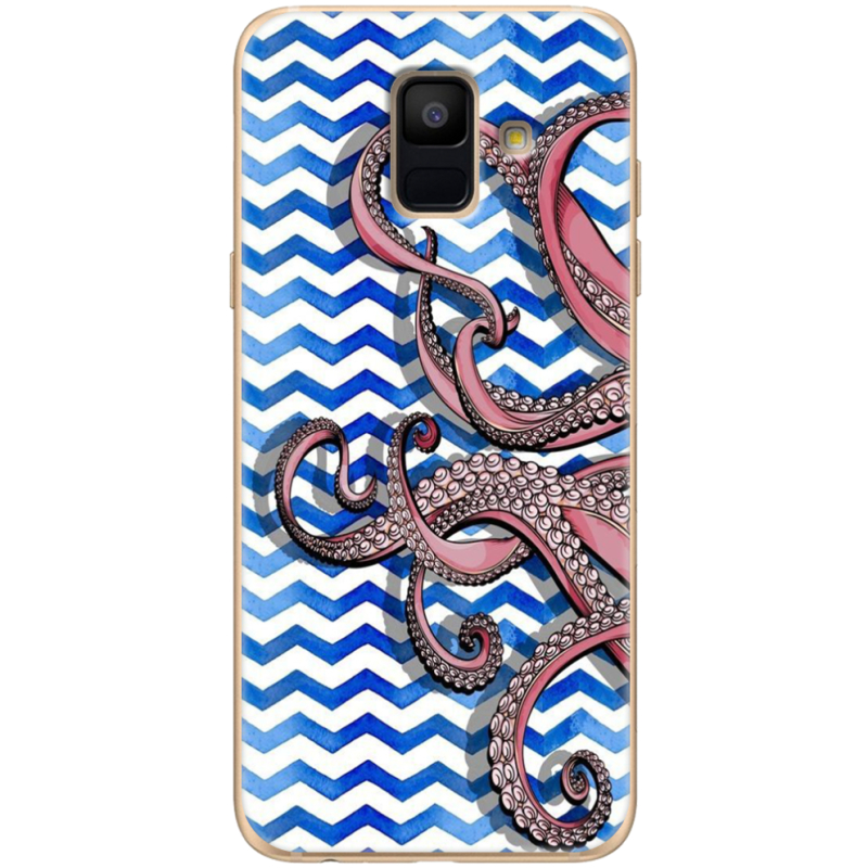 Чехол Uprint Samsung A600 Galaxy A6 2018 Sea Tentacles