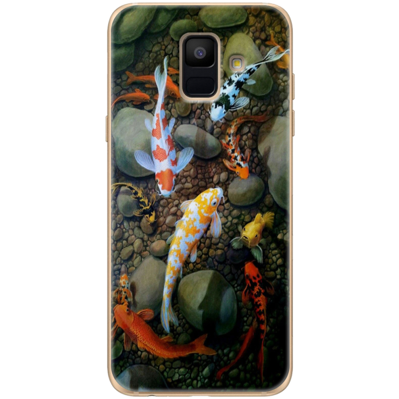 Чехол Uprint Samsung A600 Galaxy A6 2018 Underwater Koi