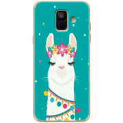 Чехол Uprint Samsung A600 Galaxy A6 2018 Cold Llama