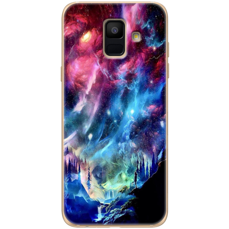 Чехол Uprint Samsung A600 Galaxy A6 2018 Northern Lights