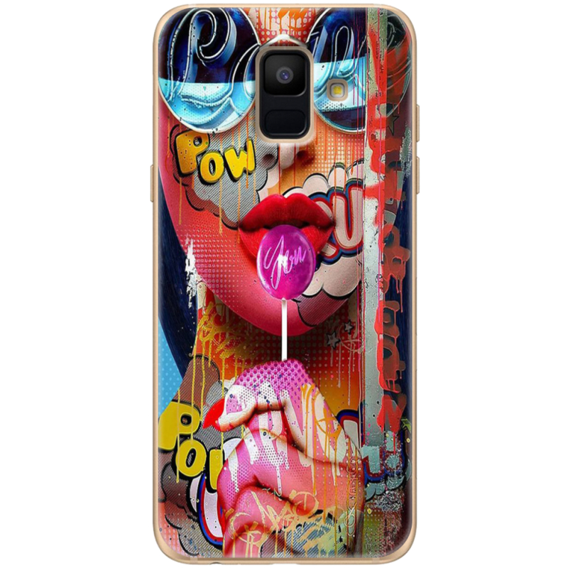 Чехол Uprint Samsung A600 Galaxy A6 2018 Colorful Girl