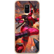 Чехол Uprint Samsung A600 Galaxy A6 2018 Woman Deadpool