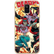 Чехол Uprint Samsung A600 Galaxy A6 2018 Deadpool and Mary Jane
