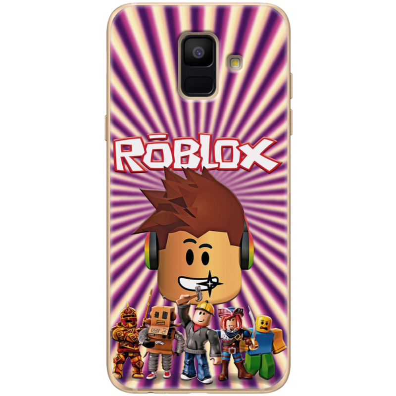 Чехол Uprint Samsung A600 Galaxy A6 2018 Follow Me to Roblox