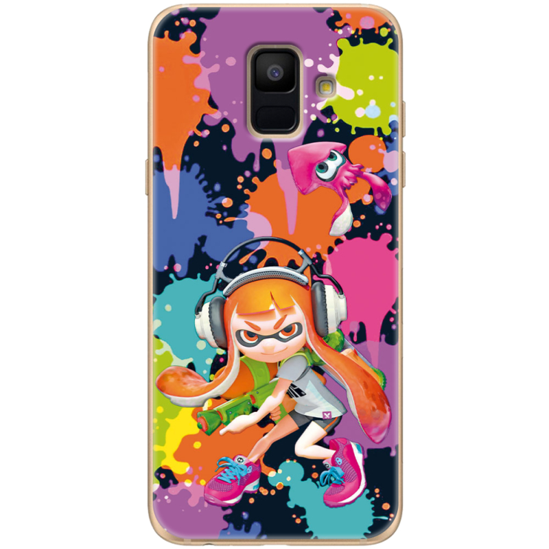 Чехол Uprint Samsung A600 Galaxy A6 2018 Splatoon Inklings