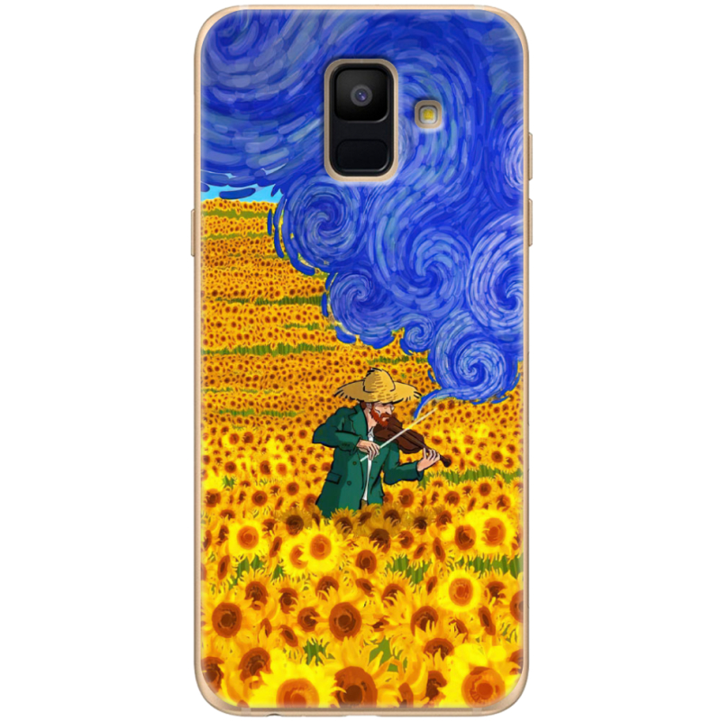 Чехол Uprint Samsung A600 Galaxy A6 2018 Музика незалежної України