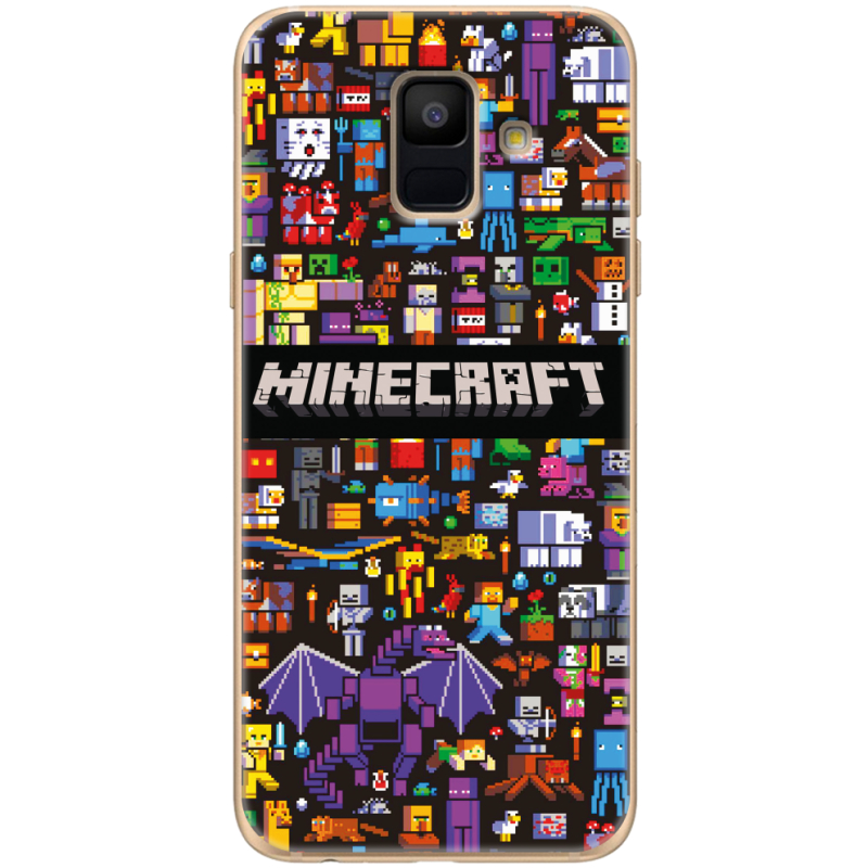 Чехол Uprint Samsung A600 Galaxy A6 2018 Minecraft Mobbery