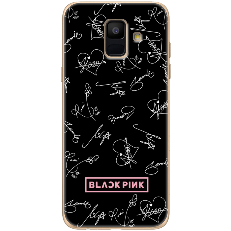 Чехол Uprint Samsung A600 Galaxy A6 2018 Blackpink автограф