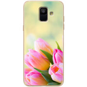 Чехол Uprint Samsung A600 Galaxy A6 2018 Bouquet of Tulips