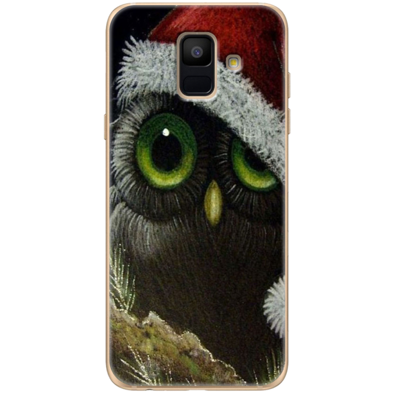 Чехол Uprint Samsung A600 Galaxy A6 2018 Christmas Owl