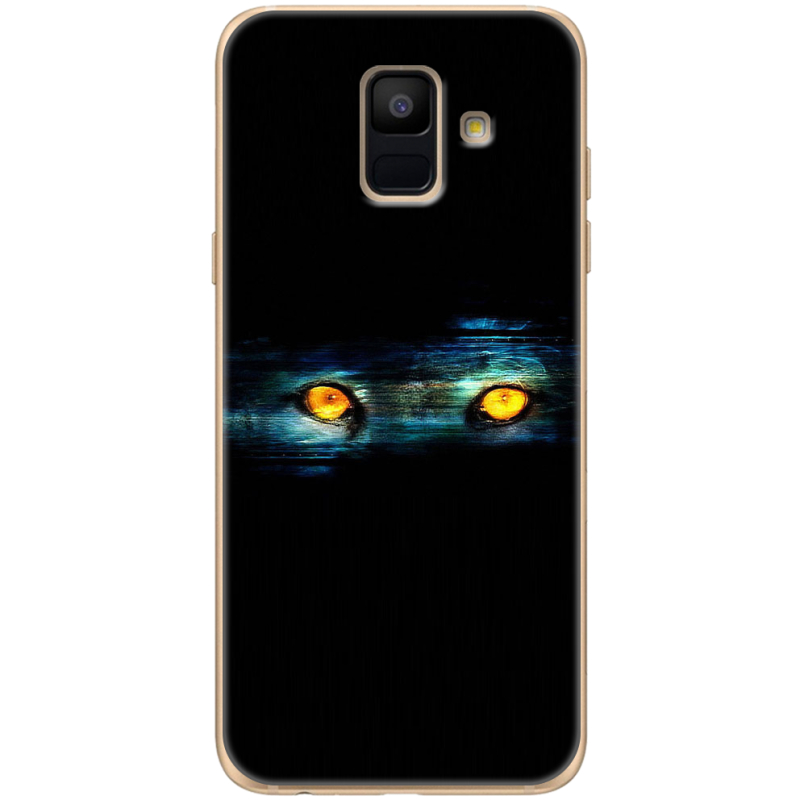 Чехол Uprint Samsung A600 Galaxy A6 2018 Eyes in the Dark