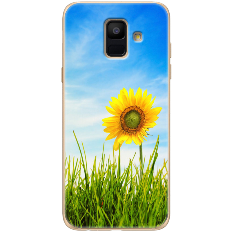 Чехол Uprint Samsung A600 Galaxy A6 2018 Sunflower Heaven