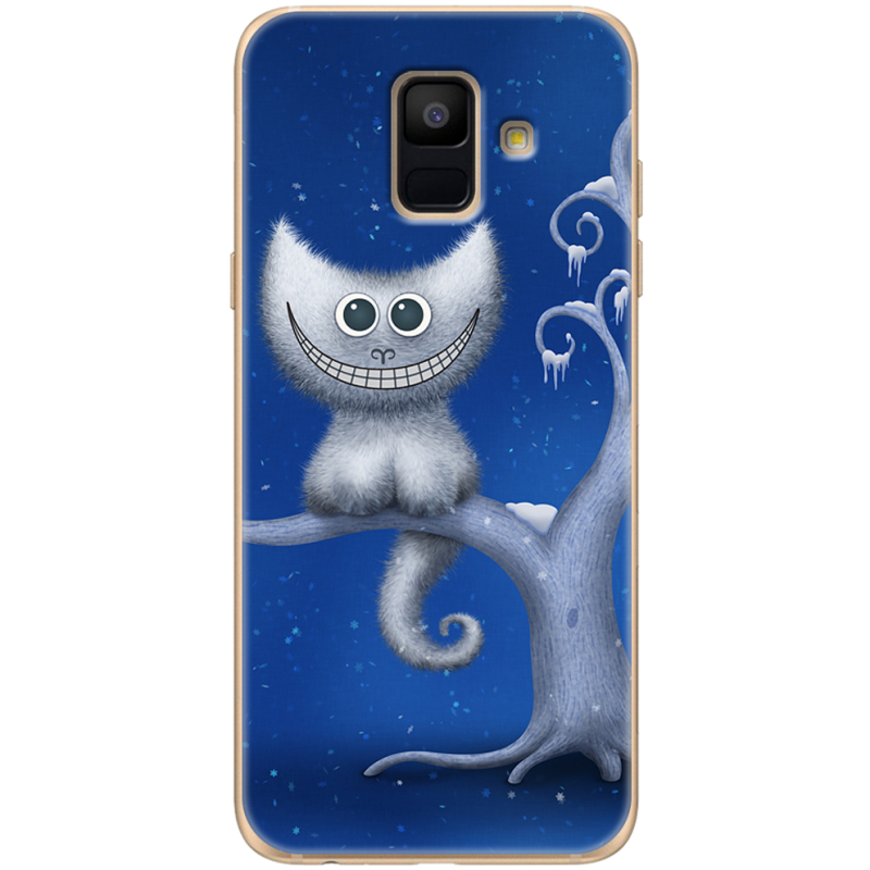 Чехол Uprint Samsung A600 Galaxy A6 2018 Smile Cheshire Cat