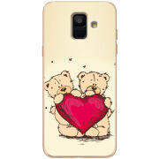 Чехол Uprint Samsung A600 Galaxy A6 2018 Teddy Bear Love
