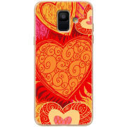 Чехол Uprint Samsung A600 Galaxy A6 2018 Warm Hearts